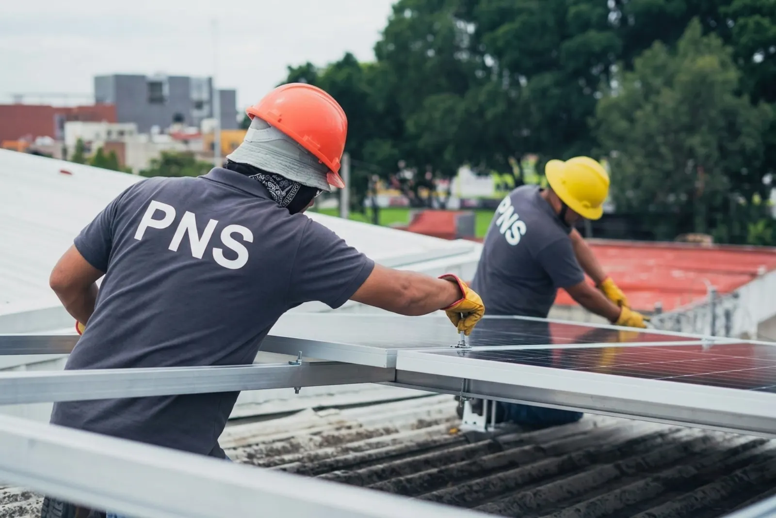 Installation photovoltaïque dans l'Hérault